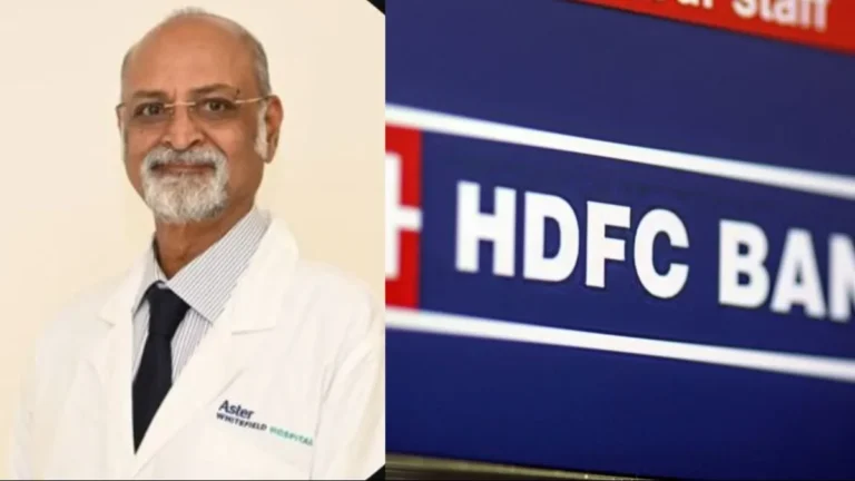 Bengaluru Doctor Blasts HDFC