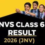 JNVST Result 2026