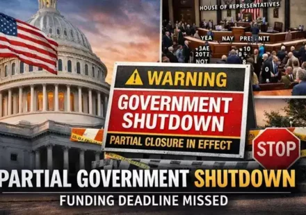 partial government shutdown air travel