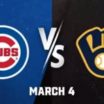 Chicago Cubs vs Milwaukee Brewers Match Player Stats