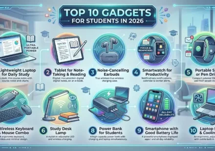 Top 10 Gadgets for Students