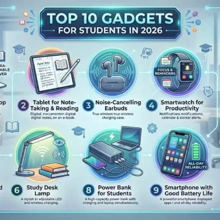 Top 10 Gadgets for Students