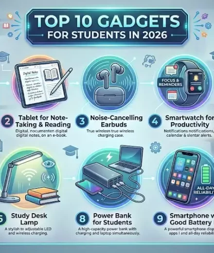 Top 10 Gadgets for Students